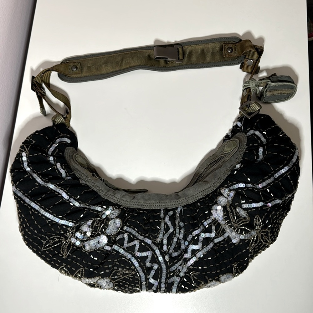 NEW! DIESEL SHOULDER/CROSS-BODY BEADED BAG